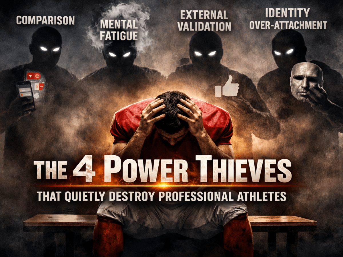 The 4 Power Thieves That Quickly Destroy Professional&nbsp;Athletes